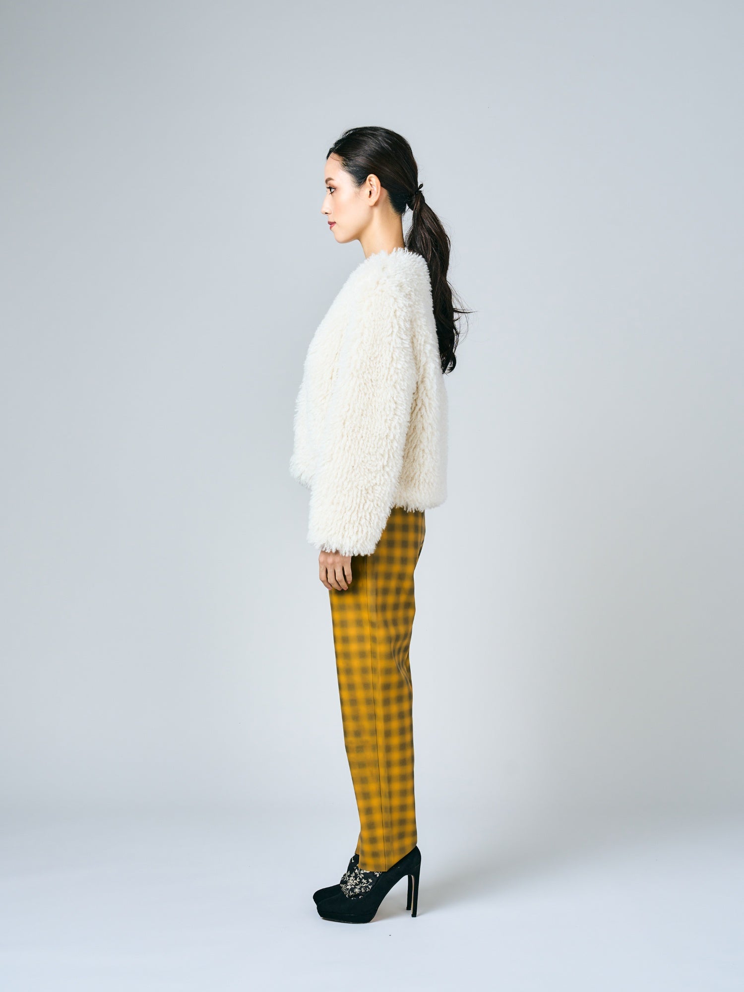 Fake Cashmere JK｜アイボリー、キャメル（2カラー）