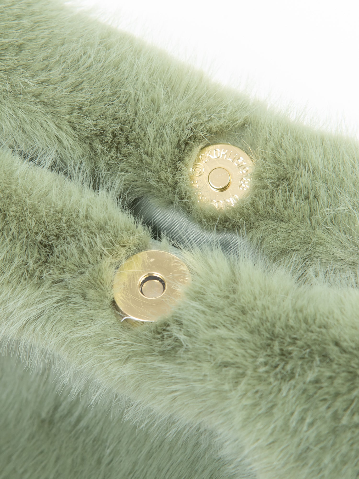 フェイクミンク　バッグ｜ブルー、グレー、グリーン、ピンクベージュ、オレンジ、ベージュ（6カラー）