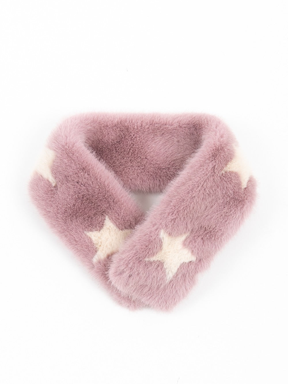 フェイクミンク　マフラー｜ラベンダー、ブラック（2カラー）