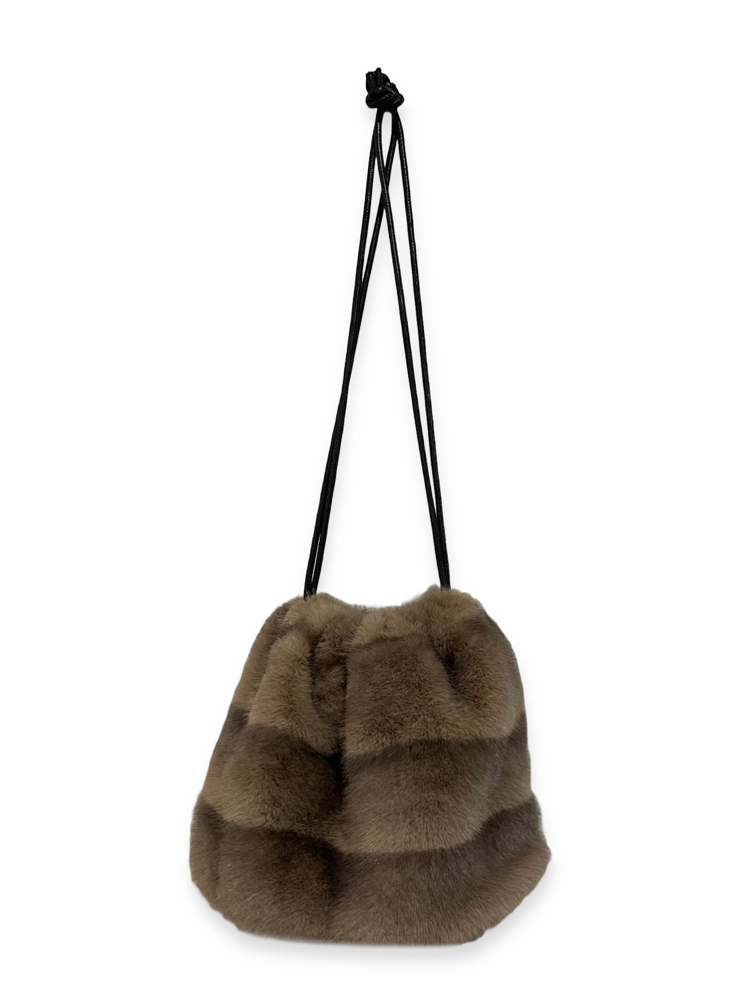 フェイクミンク　バッグ｜アニマルプリント、グラデーション（2カラー）