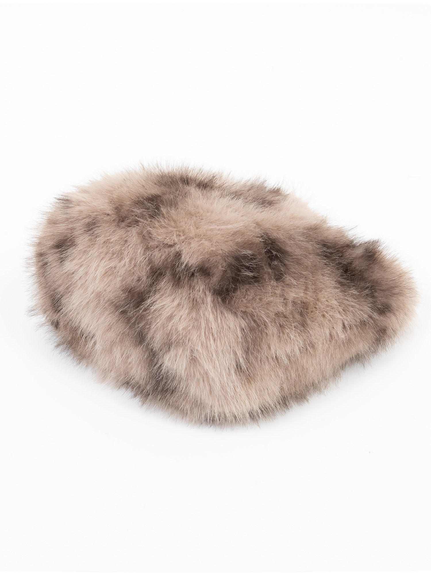 フェイクフォックス　バッグ｜ベージュ、グレー（2カラー）