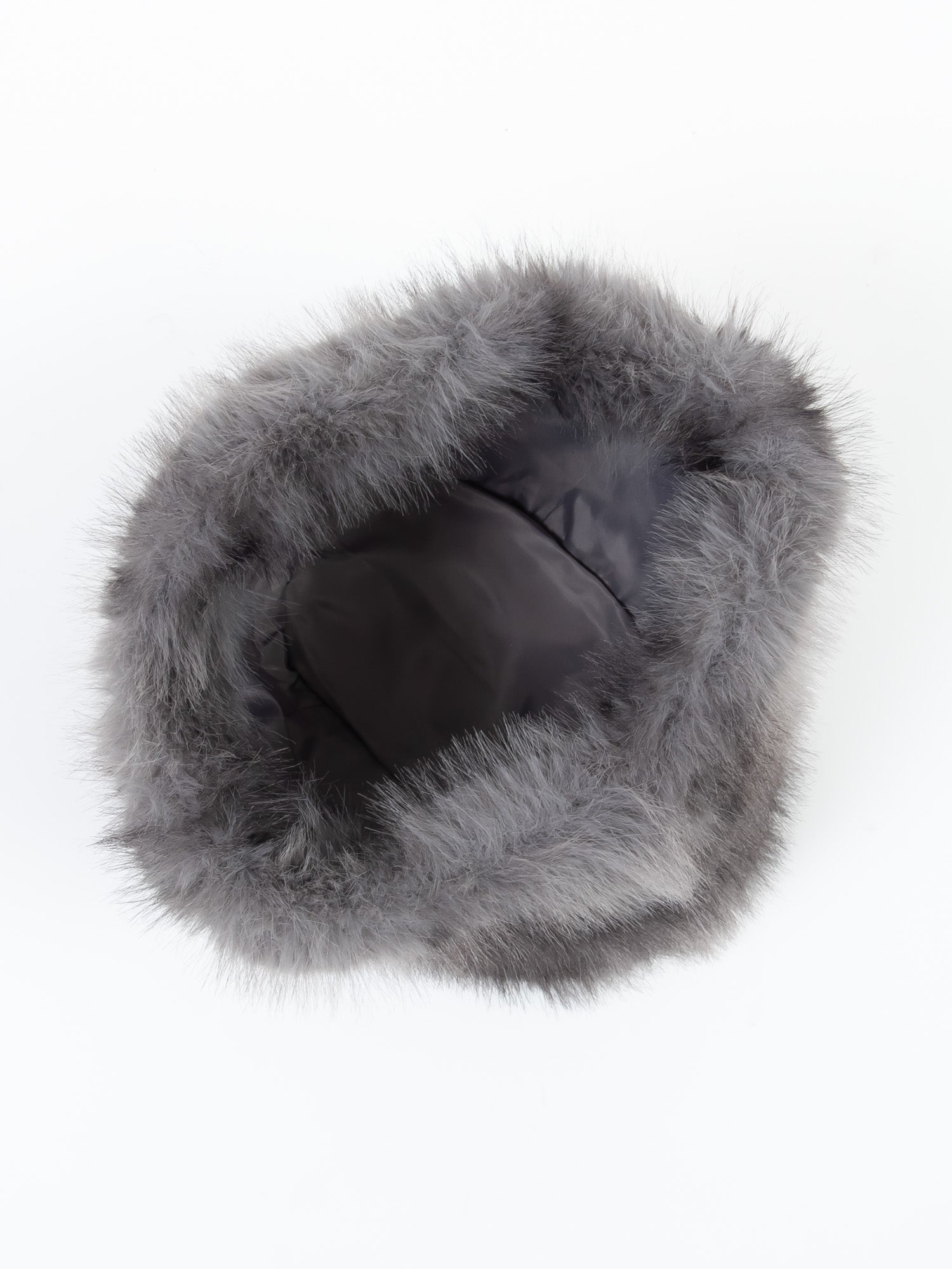 フェイクフォックス　バッグ｜ベージュ、グレー（2カラー）