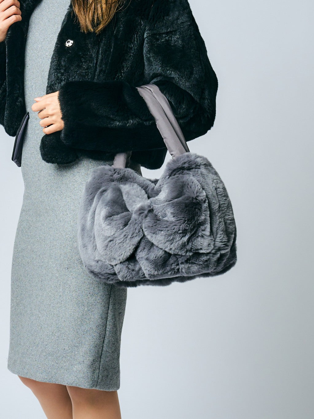 レッキス　バッグ｜グレー、ベージュ（2カラー）