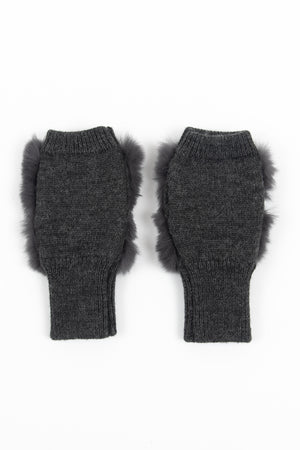 Rex Belly Knit Gloves｜グレー（1カラー）