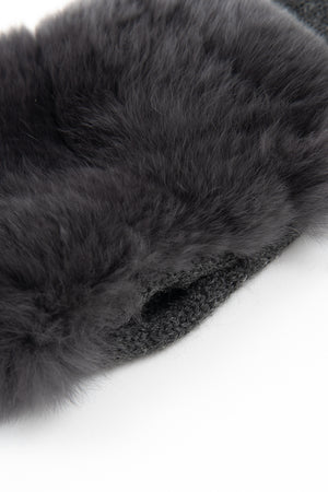 Rex Belly Knit Gloves｜グレー（1カラー）