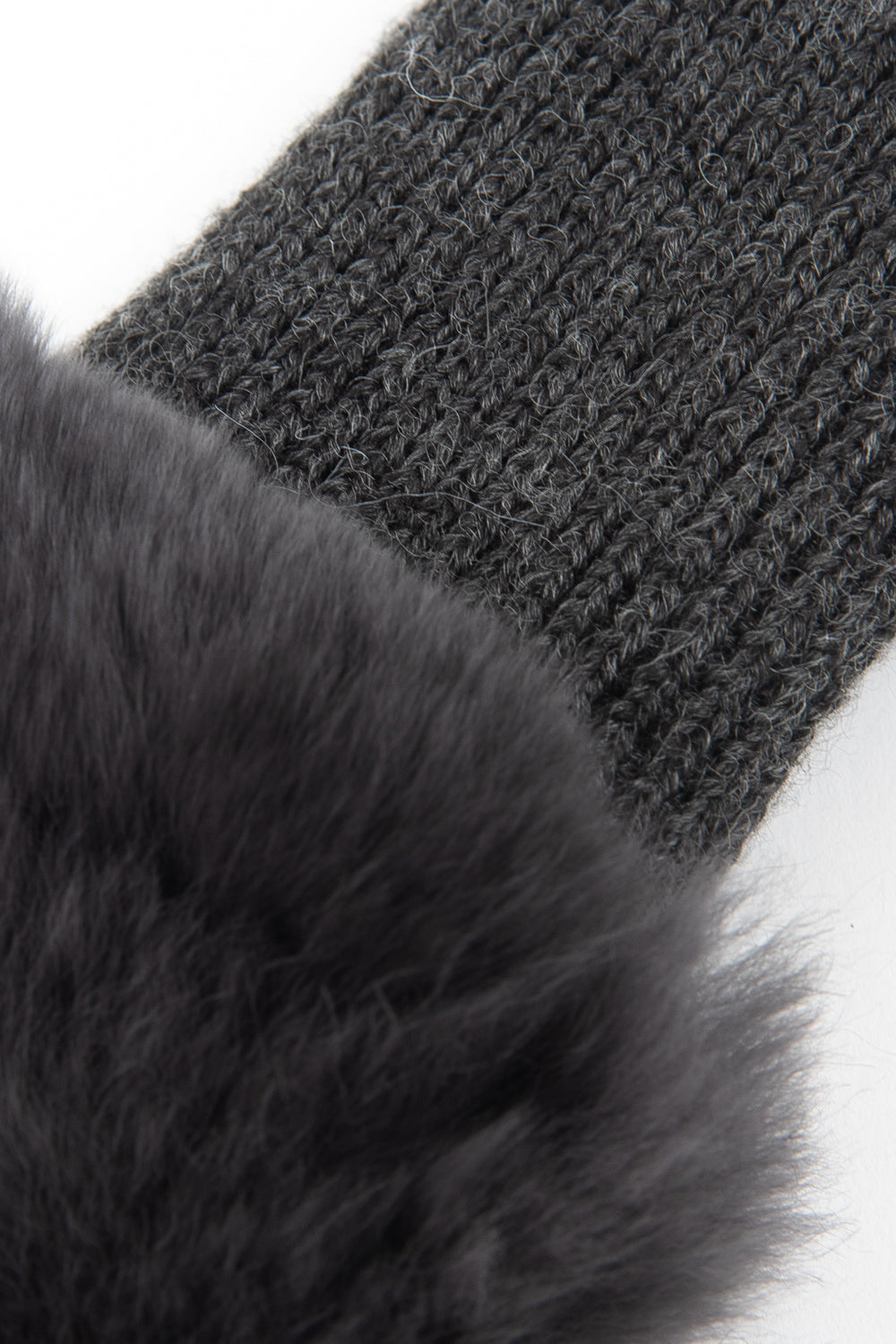 Rex Belly Knit Gloves｜グレー（1カラー）