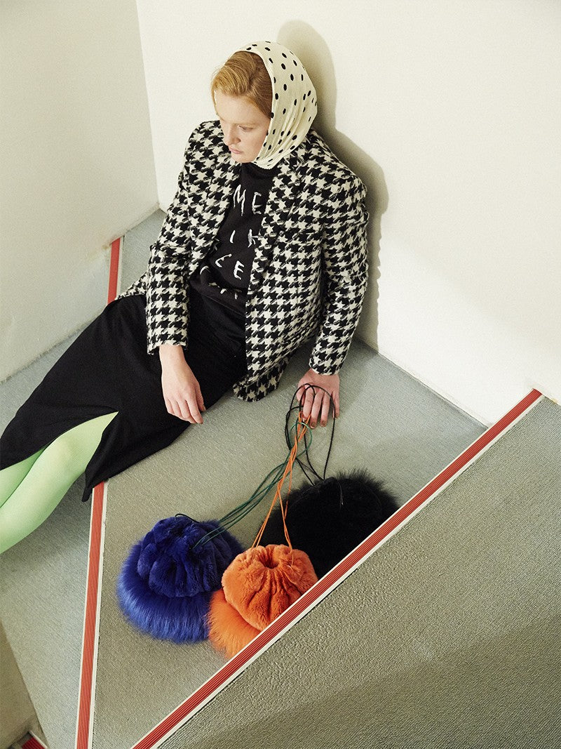 【FLEI】レッキス & ラクーン　バッグ｜ブルー、オレンジ、ブラック（3カラー）