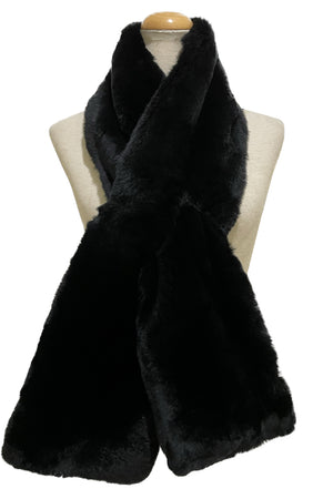 Rex & Cashmere Knit Muffler ｜ホワイト、モカ、ネイビー、グレー、ブルー、ブラック（6カラー）