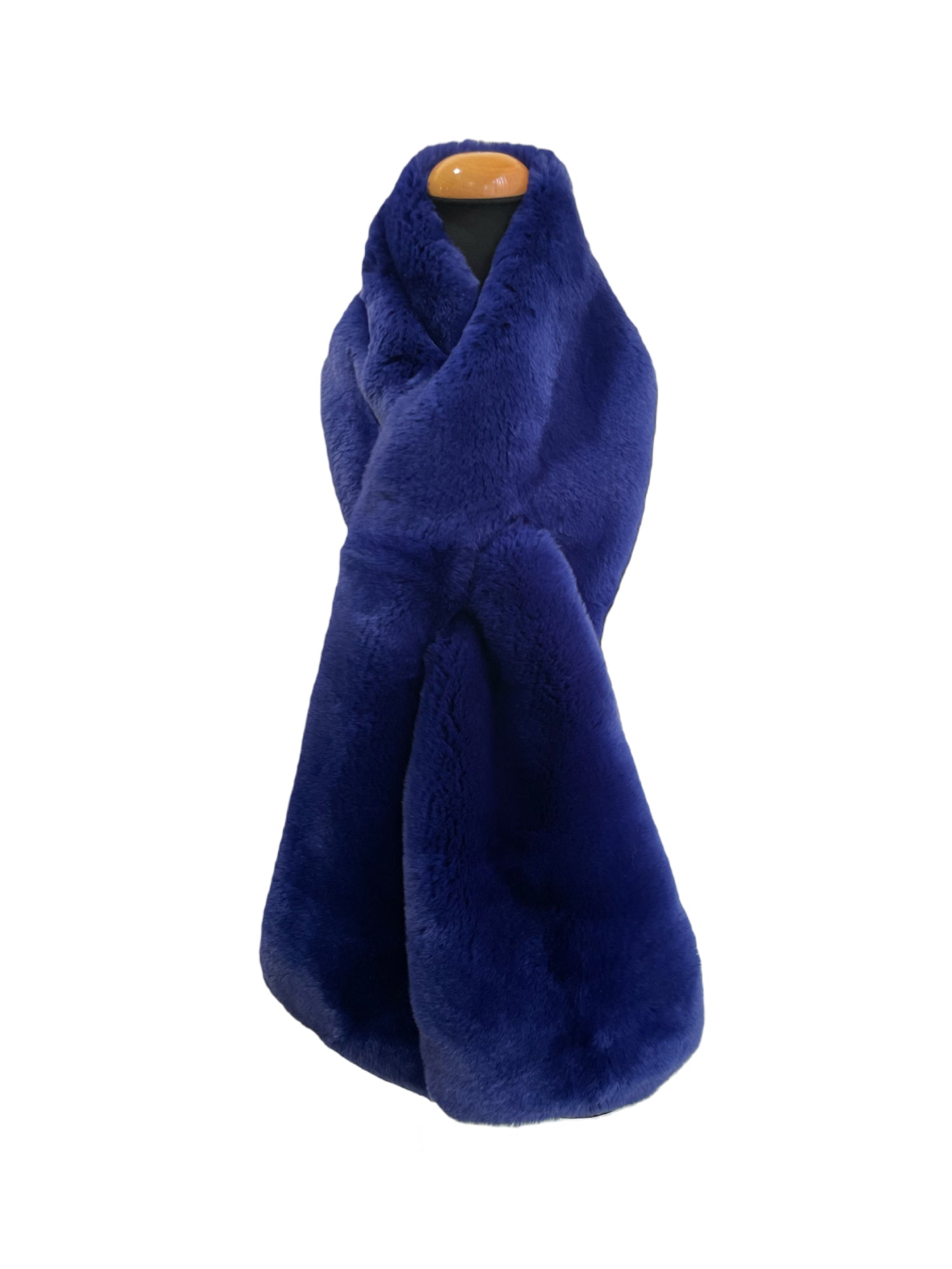 レッキス & カシミヤニット　リバーシブルマフラー ｜ライトブルー、ライトグレー、ホワイト、ブルー、ブラック、モカ、ネイビー（7カラー）