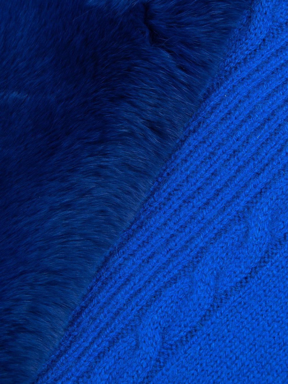 レッキス & カシミヤニット　リバーシブルマフラー ｜ライトブルー、ライトグレー、ホワイト、ブルー、ブラック、モカ、ネイビー（7カラー）