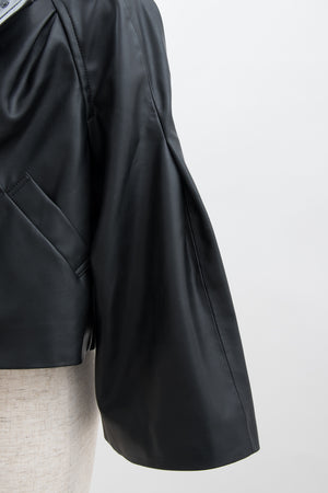 Fake Leather JK｜ブラック（1カラー）