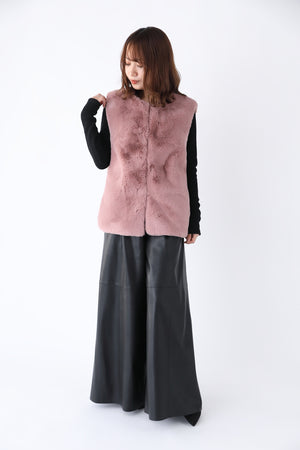 Fake Rex Vest｜ピンク、ブルー（2カラー） - VOLATA Online Shop