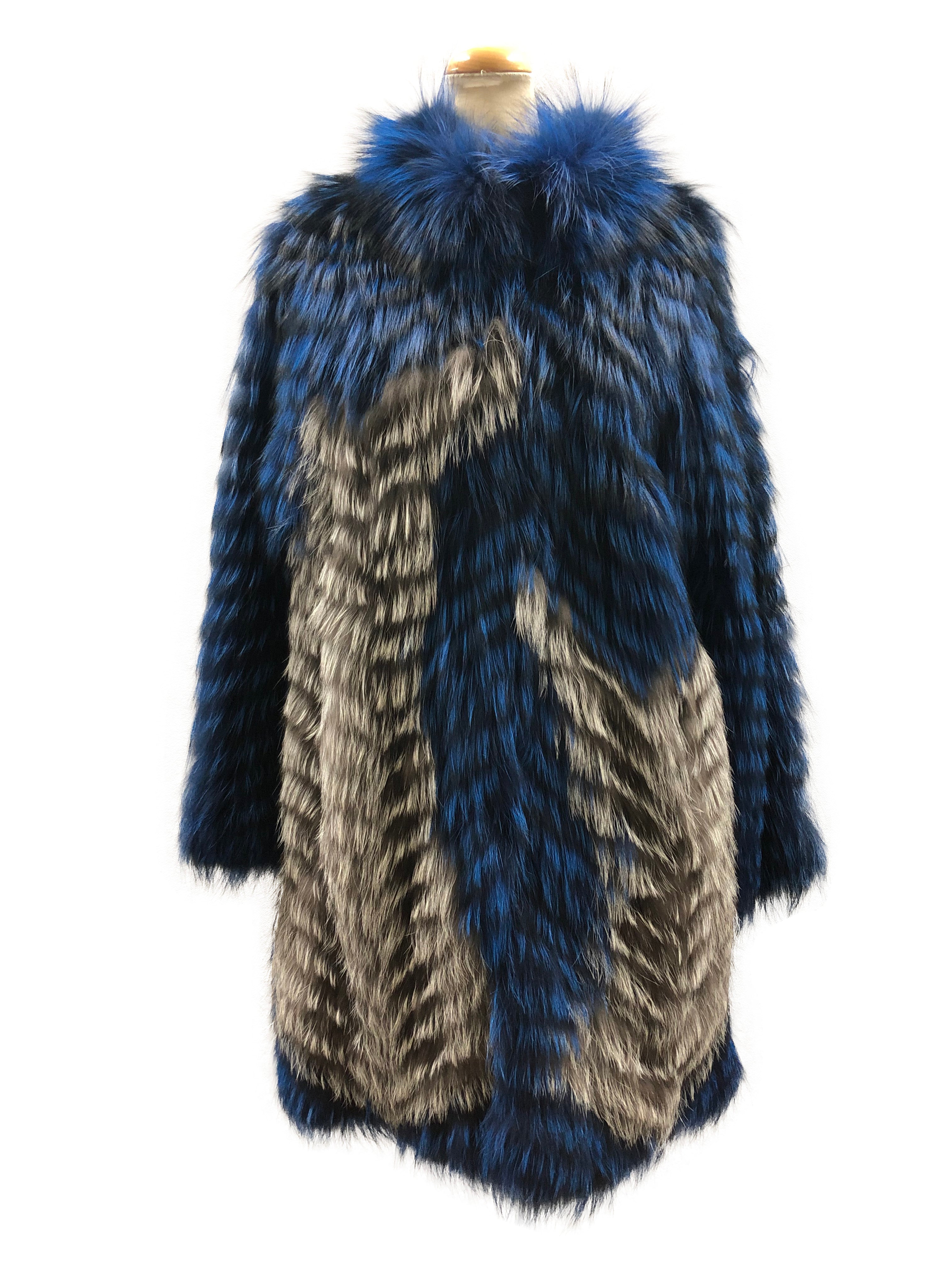 フォックス コート｜ブルーxシルバー（1カラー） – VOLATA Online Shop